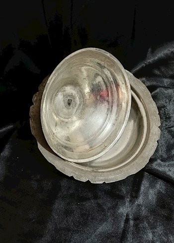 ESKİ BAKIR KAP 2 PARÇA - Görsel 8