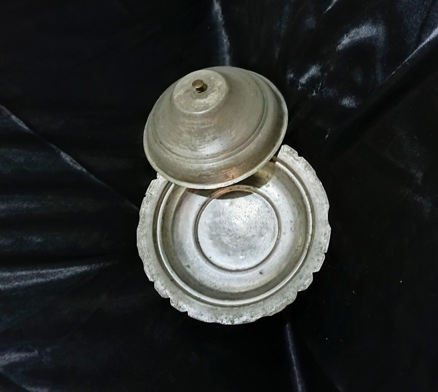 ESKİ BAKIR KAP 2 PARÇA - Görsel 2