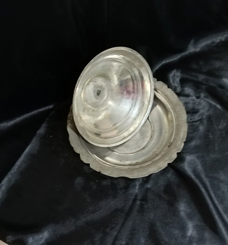 ESKİ BAKIR KAP 2 PARÇA - Görsel 4