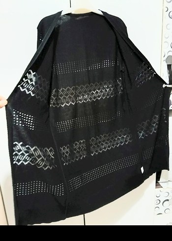 DELİKLİ HIRKA CEKET - Görsel 2