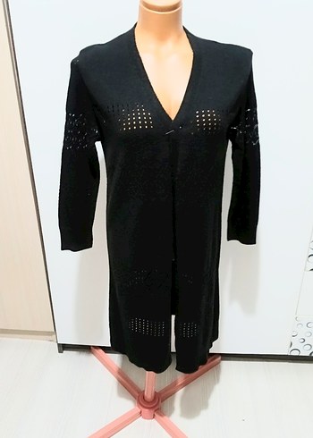 DELİKLİ HIRKA CEKET - Görsel 14