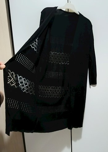 DELİKLİ HIRKA CEKET - Görsel 16