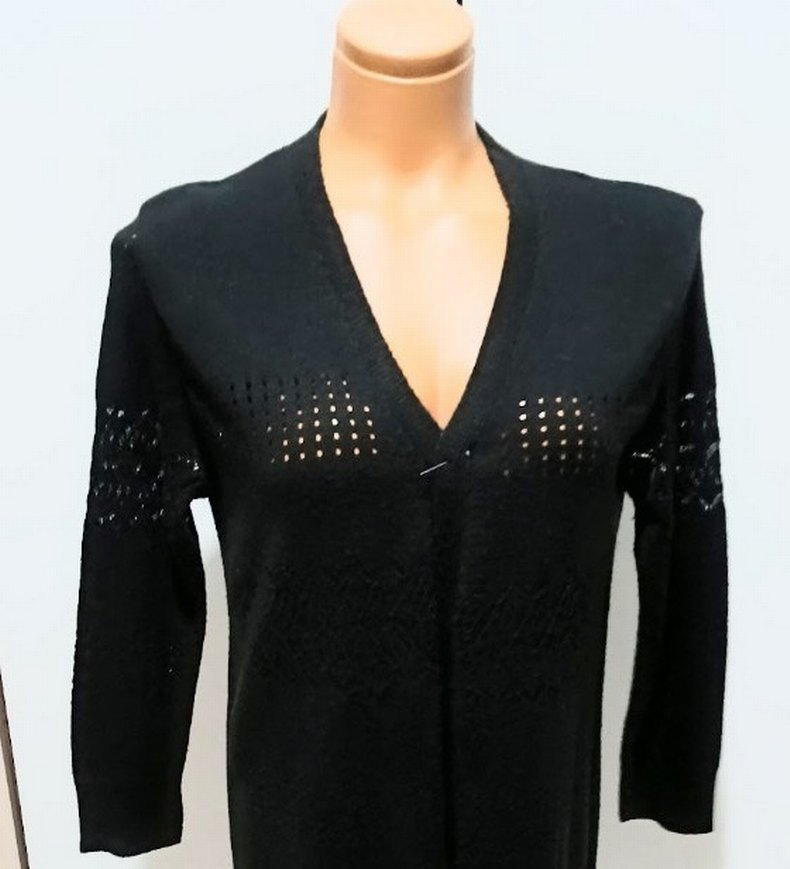 DELİKLİ HIRKA CEKET - Görsel 4