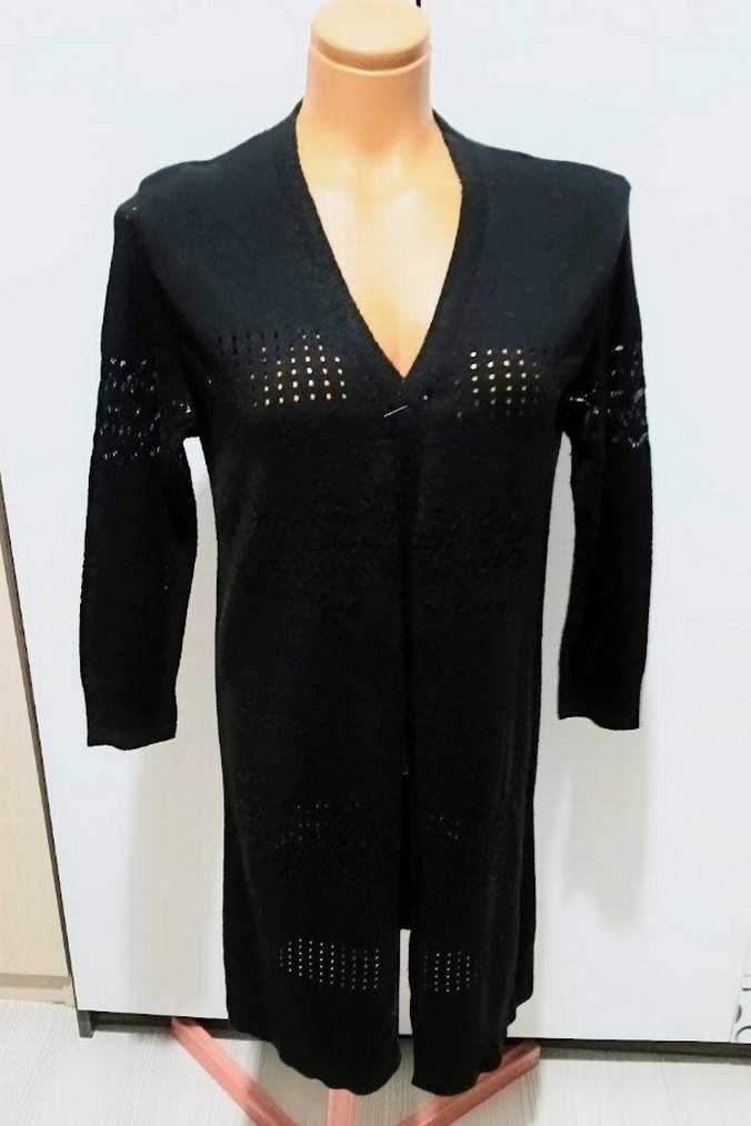 DELİKLİ HIRKA CEKET - Görsel 5