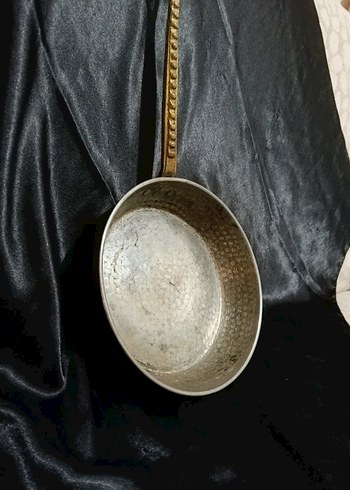 ESKİ BAKIR KULPLU TAVA - Görsel 5