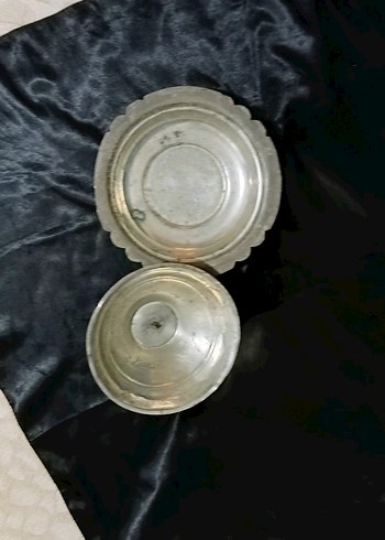 ESKİ BAKIR KAP 2 PARÇA - Görsel 4