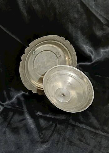 ESKİ BAKIR KAP 2 PARÇA - Görsel 7