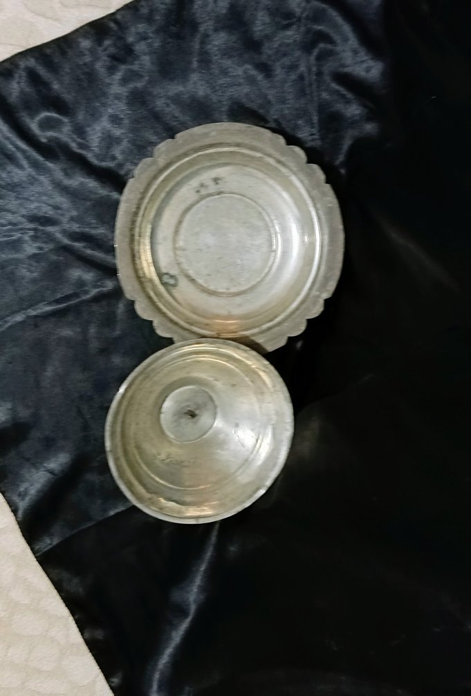 ESKİ BAKIR KAP 2 PARÇA - Görsel 4