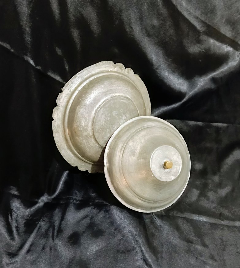 ESKİ BAKIR KAP 2 PARÇA - Görsel 5