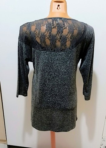 DANTELLİ TŞÖRT BLUZ - Görsel 2