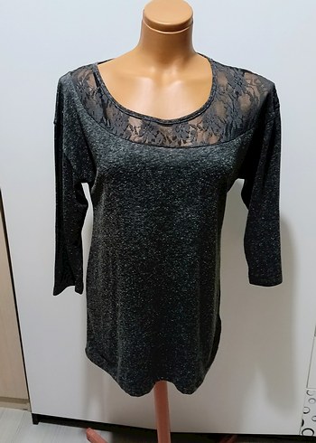 DANTELLİ TŞÖRT BLUZ - Görsel 15