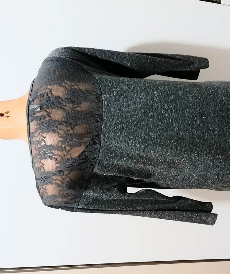 DANTELLİ TŞÖRT BLUZ - Görsel 4