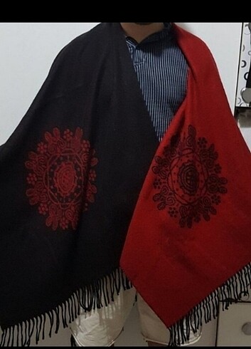 diğer Beden ÇİFT YÖNLÜ PANÇO PELERİN
