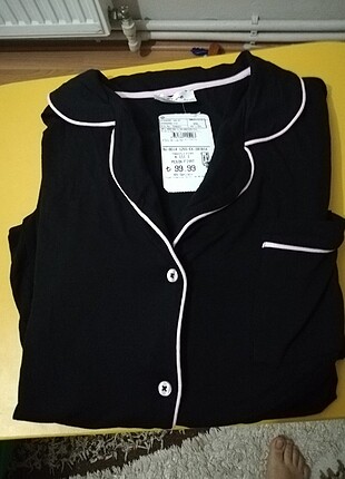 Şeritli pijama takımı