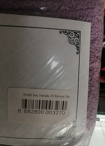 Diğer Bornoz set