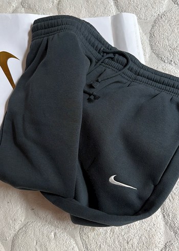 Nike Sportswear Phoenix Yüksek Bel Gri Kadın Eşofman - Görsel 4