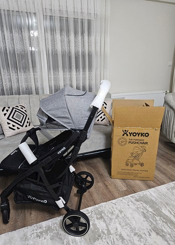 SIFIR Yoyko Max Kabin Boy Tek Elle Katlanan
Pratik Bebek Arabası - Görsel 3