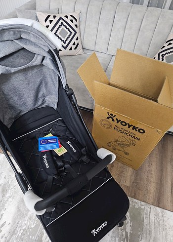 SIFIR Yoyko Max Kabin Boy Tek Elle Katlanan
Pratik Bebek Arabası - Görsel 8