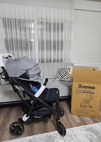 SIFIR Yoyko Max Kabin Boy Tek Elle Katlanan
Pratik Bebek Arabası - Görsel 2