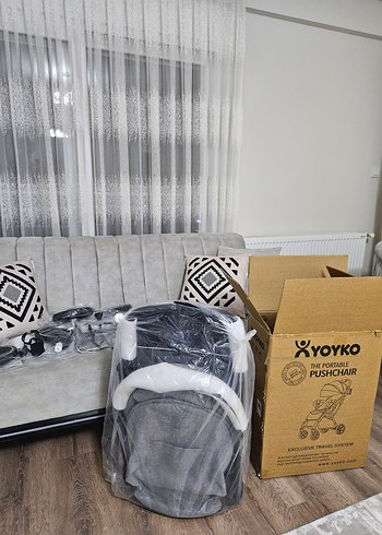 SIFIR Yoyko Max Kabin Boy Tek Elle Katlanan
Pratik Bebek Arabası - Görsel 13