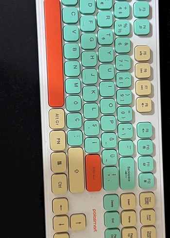 Polosmart PSK12 Kablosuz 2.4 Ghz Pilli
Klavye & Mouse Set Beyaz - Görsel 14