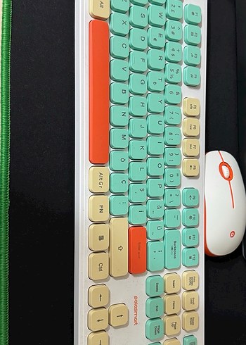 Polosmart PSK12 Kablosuz 2.4 Ghz Pilli
Klavye & Mouse Set Beyaz - Görsel 2
