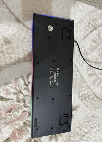 Piranha 2350 RGB Oyuncu Klavyesi USB bağlantılı
Ambiyans Işıklı - Görsel 4