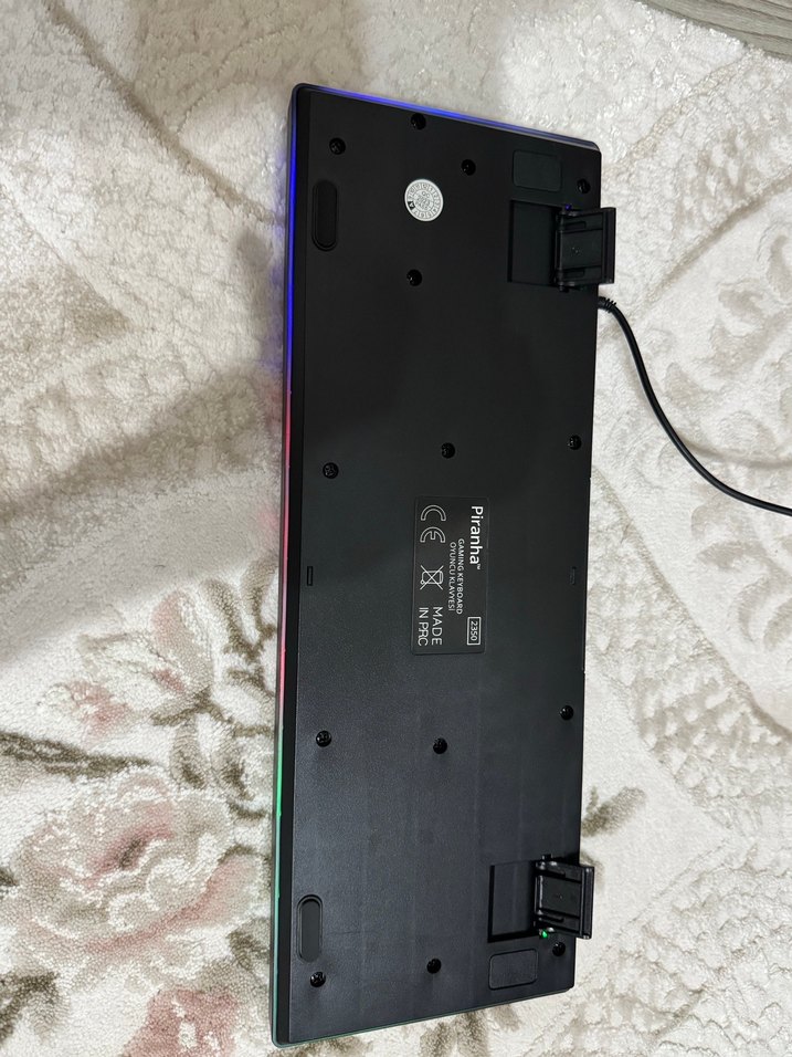 Piranha 2350 RGB Oyuncu Klavyesi USB bağlantılı
Ambiyans Işıklı - Görsel 3