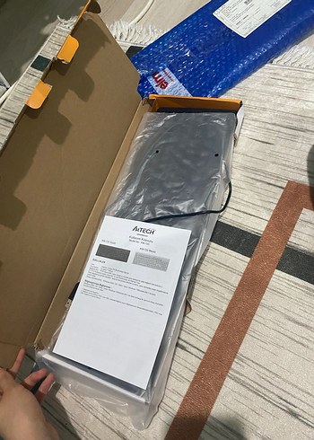 A4TECH KM-720 Multimedia Klavye Beyaz - Görsel 3