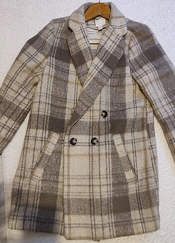 34 Beden H&m vizon kaşe kaban 