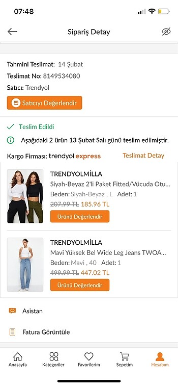 Trendyol & Milla Trendyol milla jeans