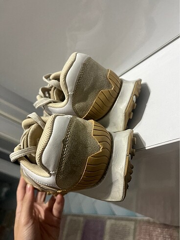 36 Beden ten rengi Renk Kadın Sneakers