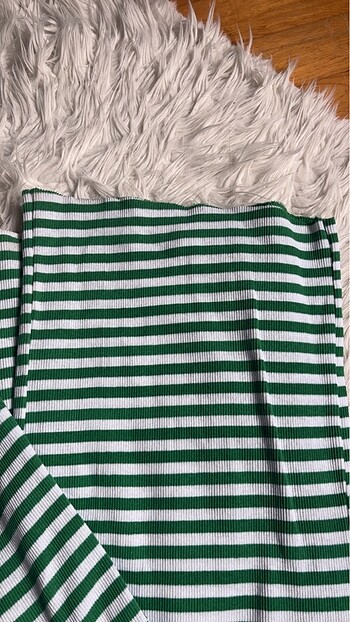 s Beden yeşil Renk Çizgili pantolon