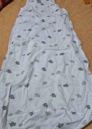 Gri Fil Desenli Çocuk Uyku Tulumu - Görsel 2