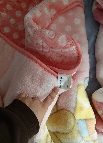 Merinos kalın bebek battaniyesi - Görsel 2