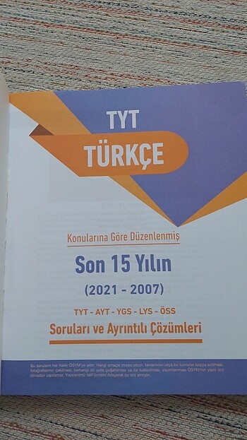 Beden Fides Yayınları TYT Türkçe Çıkmış Sorular