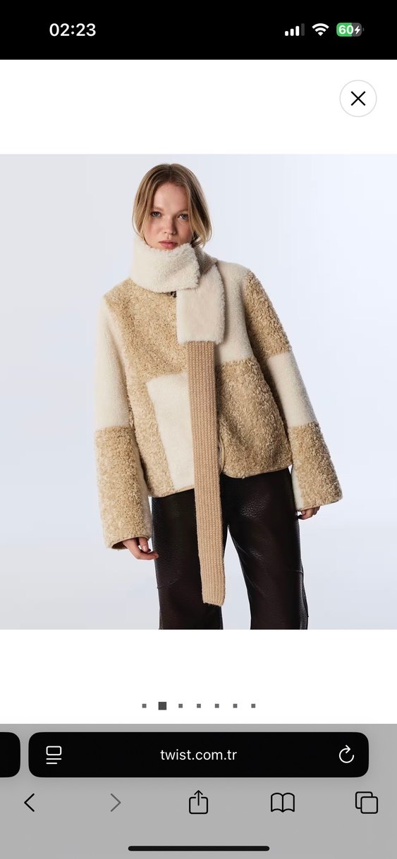 Twist Peluş Ceket - Görsel 3