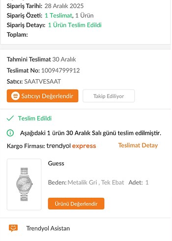 Guess Kadın Kol Saati - Görsel 8