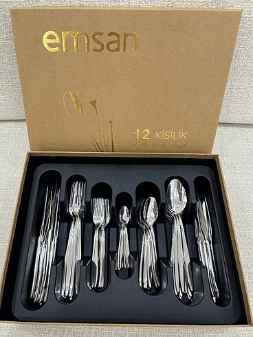 Emsan 84 Parça Çatal Bıçak Kaşık Takımı