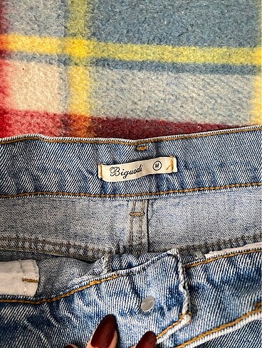 38 Beden Mini jean etek