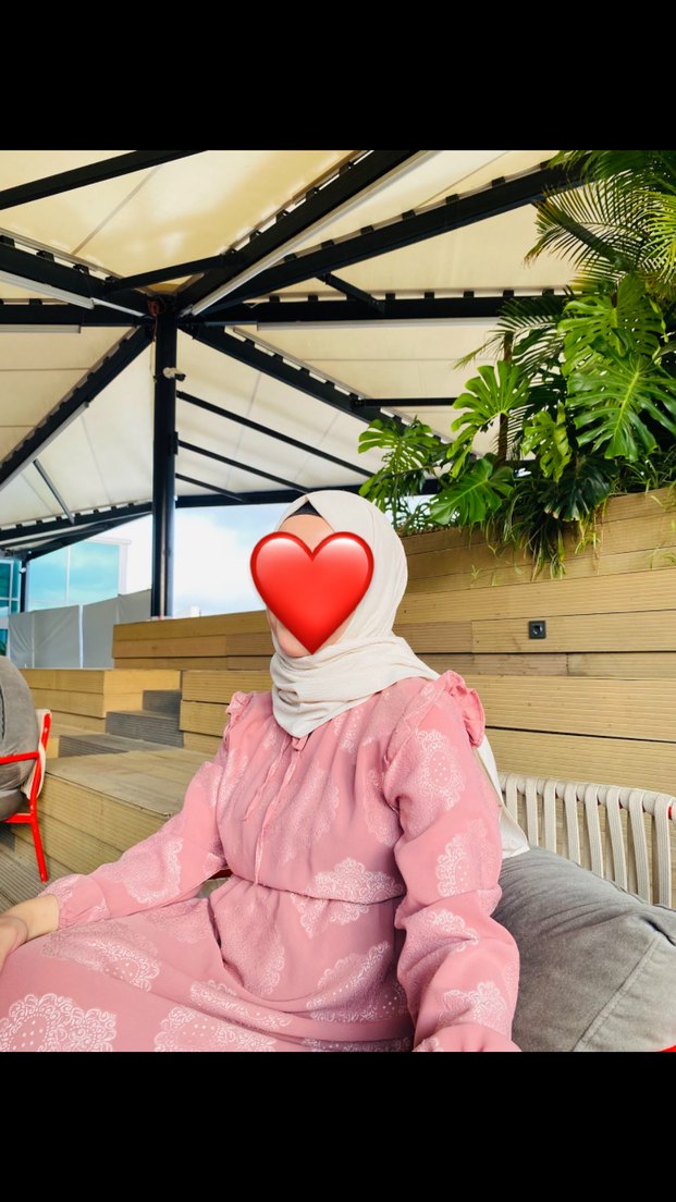 Pembe Bohem Uzun Kollu Fırfırlı Elbise - Görsel 2