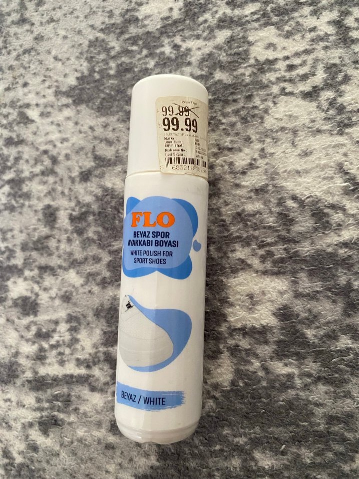 Flo Beyaz Spor Ayakkabı Boyası 75ml - Görsel 2