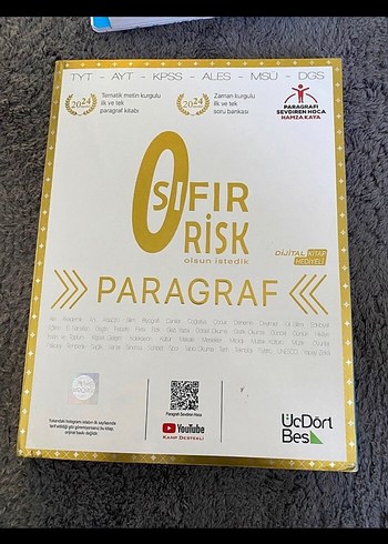 Sıfır Risk Paragraf Soru Bankası