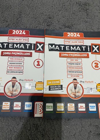 2024 KPSS ALES DGS Matematik Soru Fasikülleri 1-2