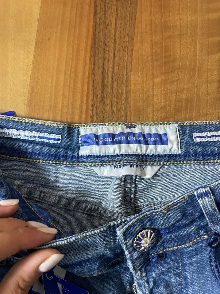 Jacob Cohen Mavi ERKEK  Denim Pantolon — görsel 4/7