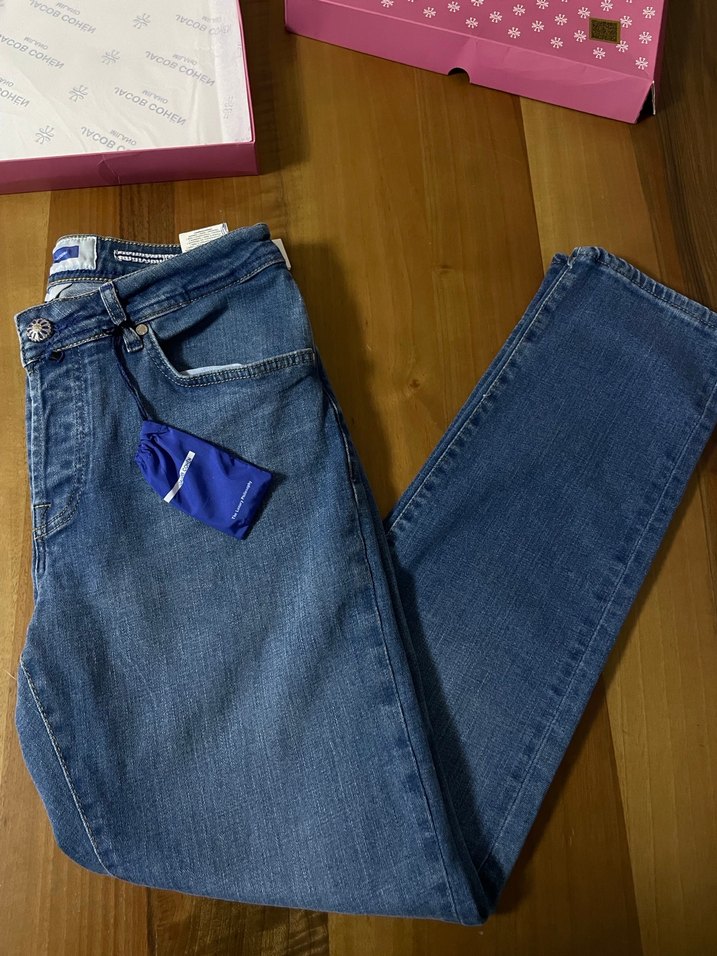 Jacob Cohen Mavi ERKEK  Denim Pantolon — görsel 2/7