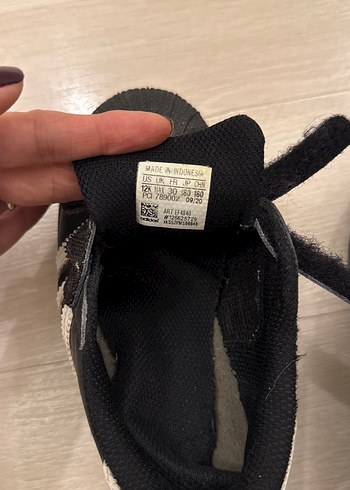 Erkek Çocuk Siyah Adidas Spor Ayakkabı - Görsel 5