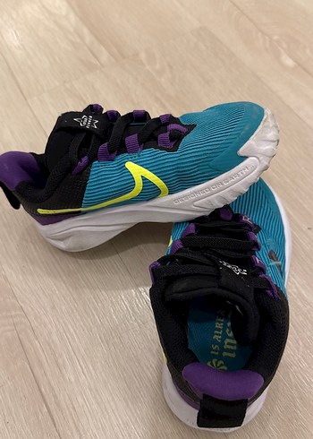 Renkli  Çocuk Spor Ayakkabısı Velcro - Görsel 5