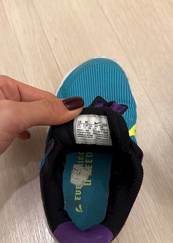 Renkli  Çocuk Spor Ayakkabısı Velcro - Görsel 4