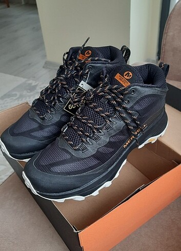 43 Beden 43 ve 43,5 Numara (2 adet var) Merrell Moab Speed Mid GTX Trekki